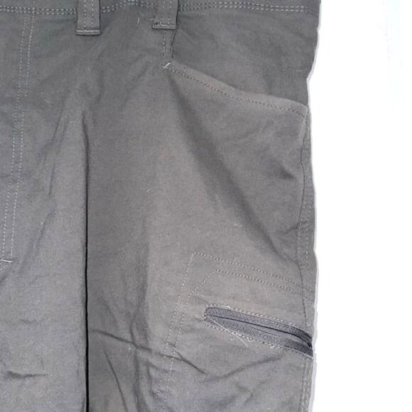 Wrangler Mens Cargo Shorts Size 40 Gray Stretch Relaxed Fit Lightweight Outdoor - Picture 3 of 9